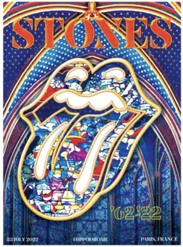 See you #tonight in #Paris 🎸🎙🎼🎵🎶
#ItsOnlyRockNRoll #TheRollingStones #RollingStones #Sixty #StonesSixty #StoneParis