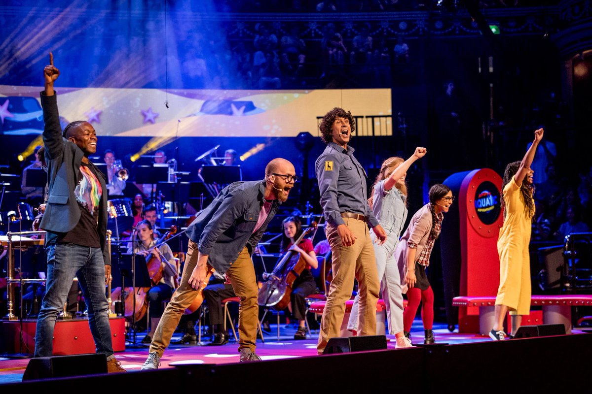 bbcproms's tweet photo. We had a wonderful time with @SouthbankSinf and @CBeebiesHQ today for the CBeebies Prom: Ocean Adventure. Featuring a world premiere of @masonbates ‘Whalesong’ #bbcproms https://t.co/sVTn9BGg1r