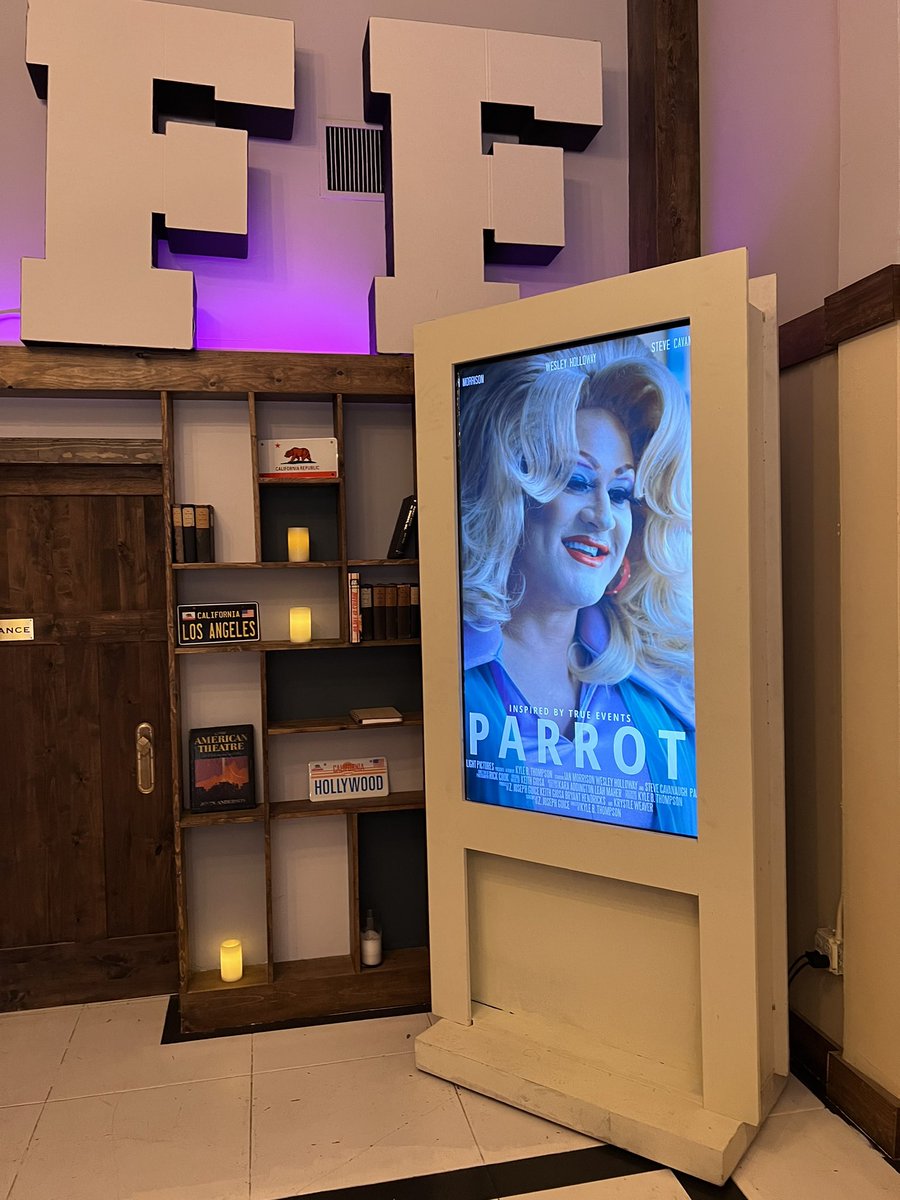 Tonight at 9pm, our short film Parrot is playing in Los Angeles at Pictures Up Film Festival. It’s only 11 minutes. Come see it. Come hang out.