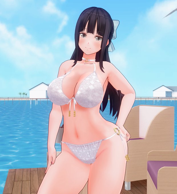 エレガントアレンジビキニを更にアレンジ! 