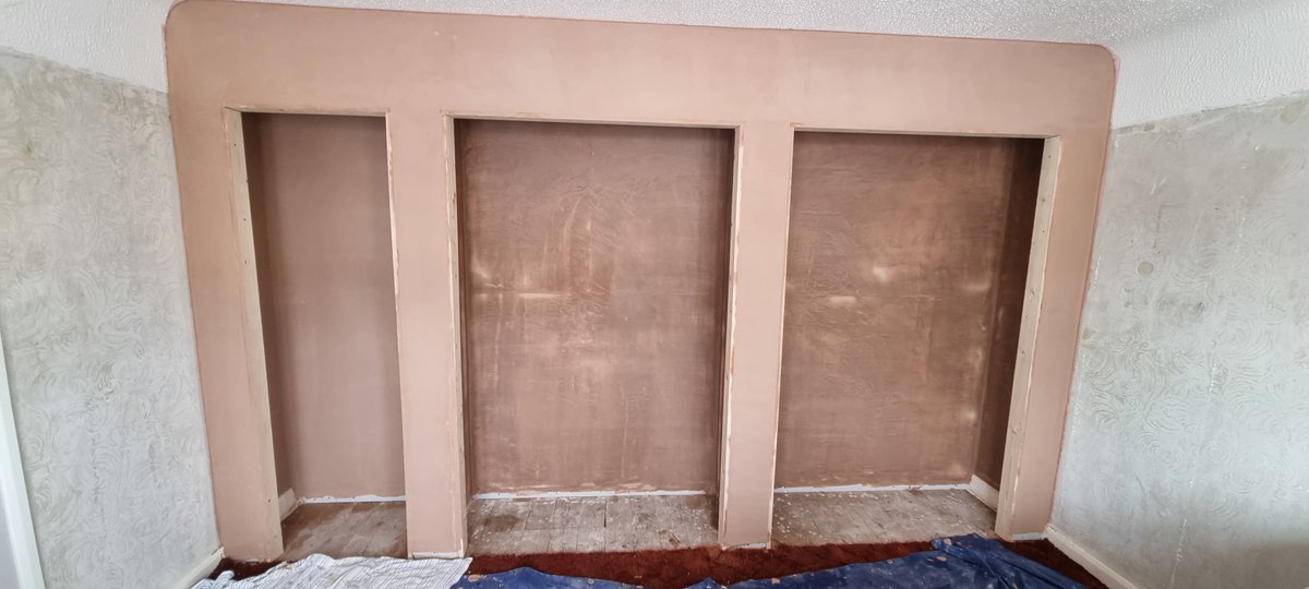 GaVinciPlaster's tweet photo. Little set of built in wardrobes skimmed recently in Waterlooville
#plastering #plasteringuk #plaster #plasterwalls #plasterceiling #plasteringlife #plasteringtools #plasteringwork https://t.co/u8oTnBY9Gc