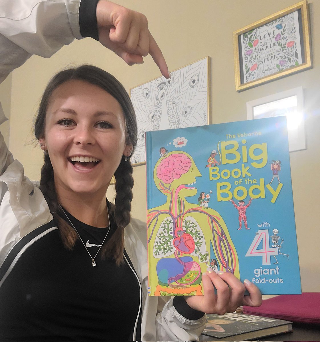 Gearing up for this school year &amp; adding to my #elementary #wellness library with this AWESOME fold out book! The "Big Book of the Body" will be a great tool and visual for our wellness360 learning 🤸💪🧠🫀🫁🦴🦷