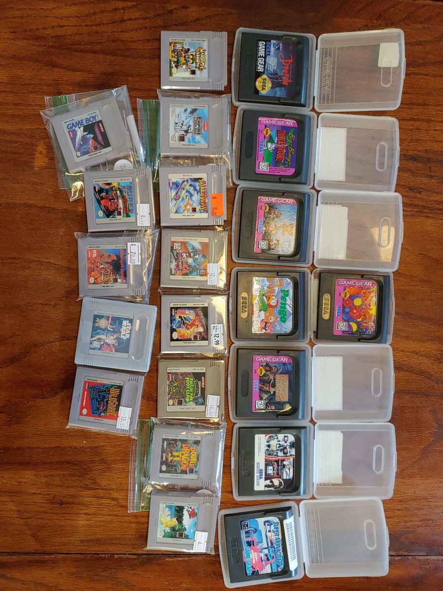 FisherKingCraft's tweet photo. It's Classic Game Fest in my town andI just spent way too much!
Collecting for my 2 favorite systems. https://t.co/x66wNudxA6