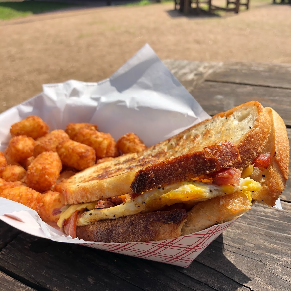 CityAcreBrewing's tweet photo. Breakfast is the most important meal of the day! Therefore it's only right that our Broken Yolk Sandwich should be available all the time. 

Bacon, egg, and cheese go together like... Well, like bacon, egg, and cheese. https://t.co/AFzU1br9pD