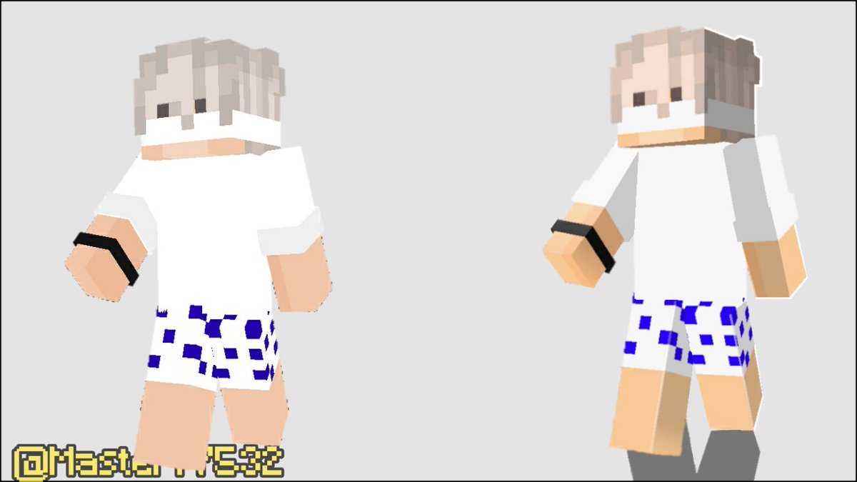 Master77532's tweet photo. Antes e dps #Minecraft https://t.co/cA6JrmUpc9