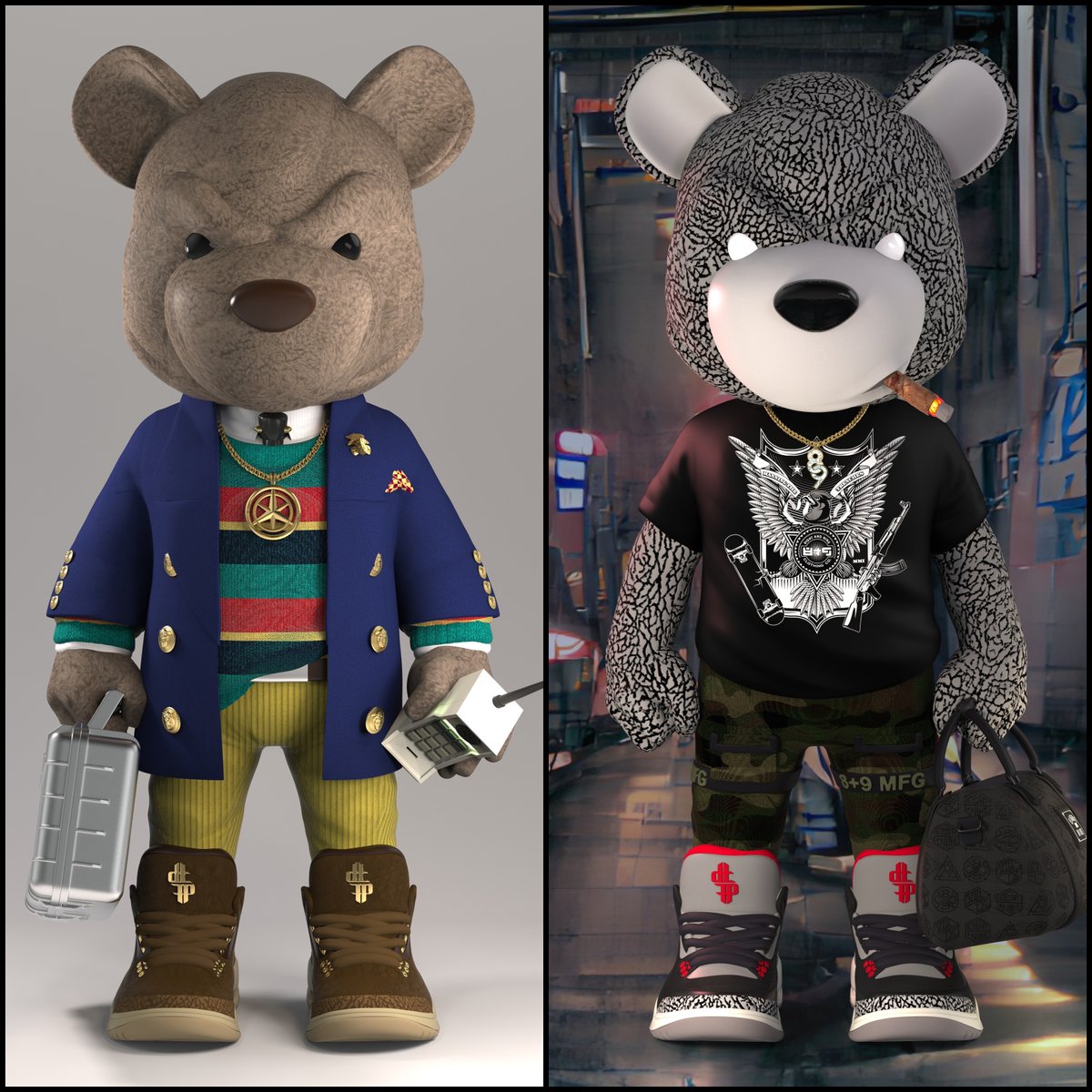 GM, y'all ready to make the hard decisions? Our Tag Team Tournament continues today with Round 2s from all 3 brackets.

First up is <a href="/medal_ghost/">GOLD MEDAL GHOST</a> &amp; his Medicated Marauders going up against <a href="/UncleJoban/">Joban</a> &amp; the Fashion Killaz. 

Who you bettin' on?

#tezos