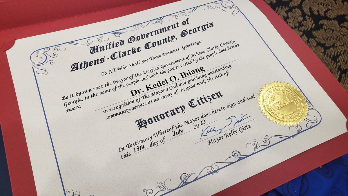 Grateful to <a href="/WashFellowship/">MandelaWshFellowship</a> <a href="/IREXintl/">TEAM ALFA SEC</a> <a href="/usinnigeria/">U.S. Mission Nigeria</a>, US Department of State, and <a href="/universityofga/">UGA</a> for an amazing 6 weeks at the University of Georgia, with 24 other Fellows doing amazing work in different African countries.

#YALI2022 #MandelaFellows #ExchangeOurWorld