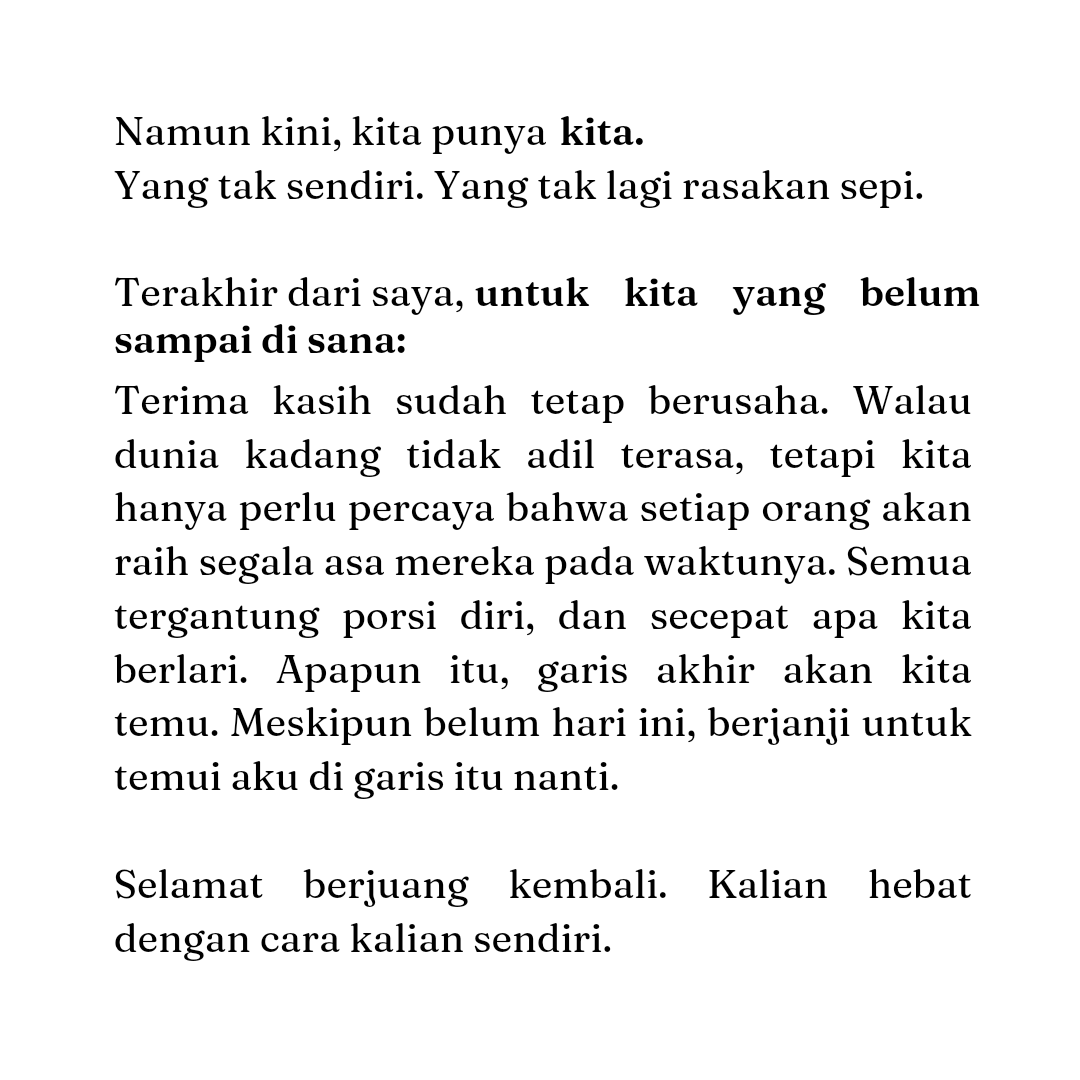 jureumih's tweet photo. just a few words (actually almost hit 500) that i hope would looks comforting at 23.10 am by someone who's losing her mind rn https://t.co/auSSVTnizS
