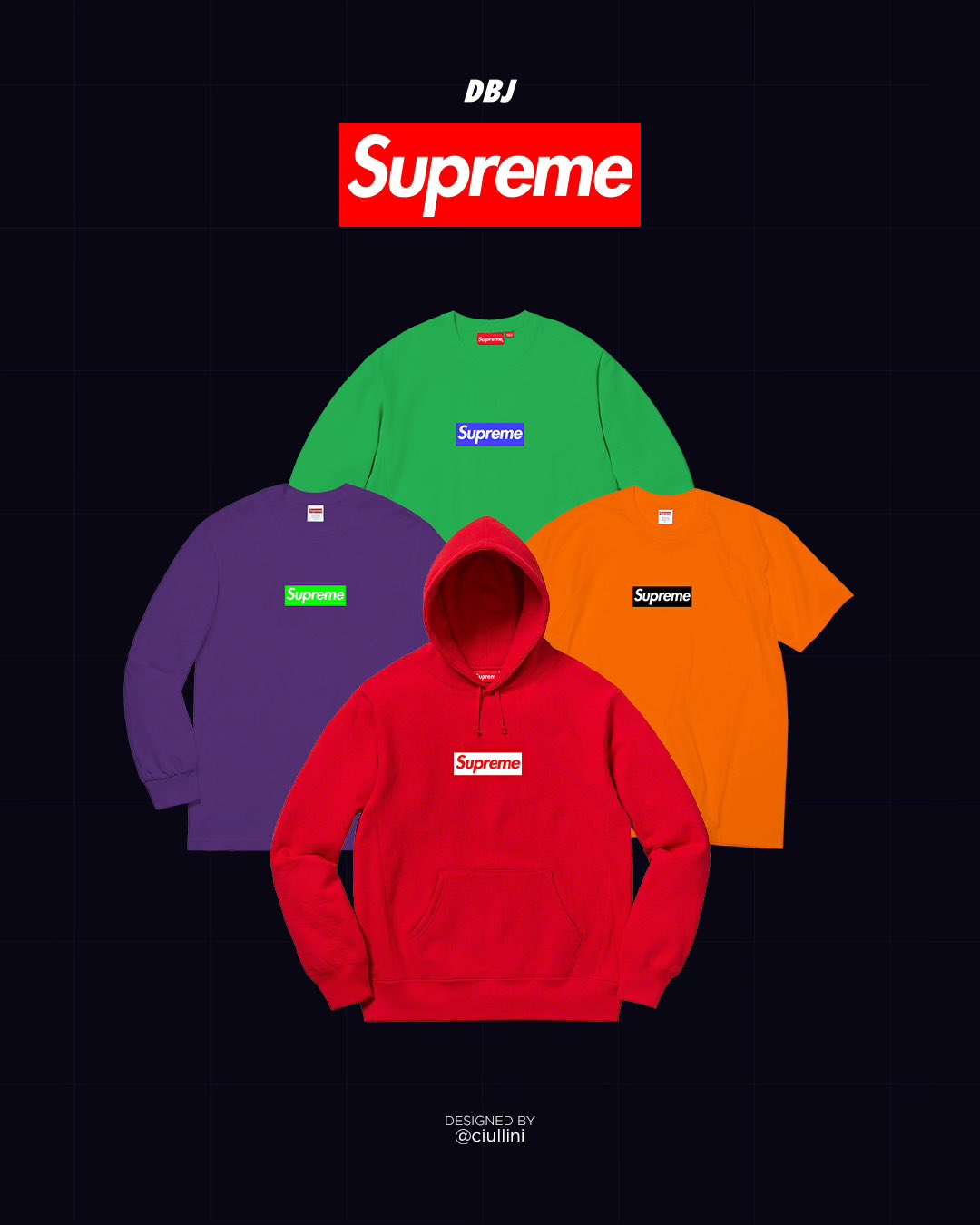 DropsByJay on X: Supreme Box Logos Expect to see 2-3 Box Logos