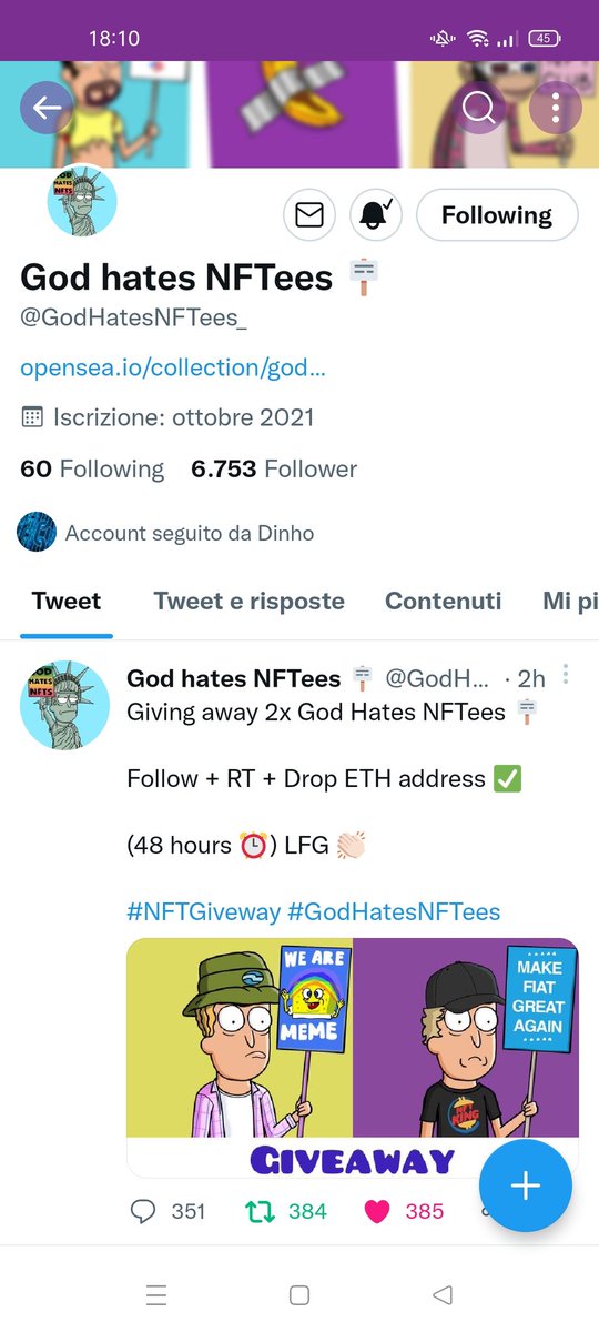 King_BB_Founder's tweet photo. @GodHatesNFTees_ 0x0a00C1158Ee09E9A3dA750EB7C87aAD79639Afb1 https://t.co/N4IvqxuRrg