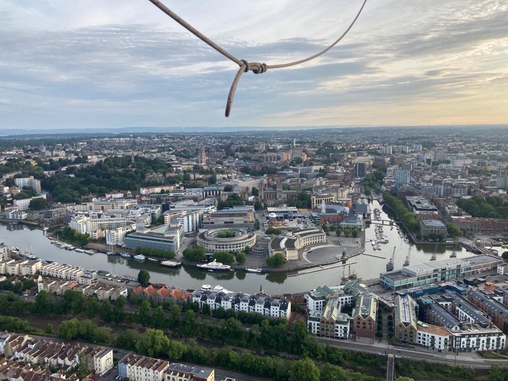 foxcrews1's tweet image. What can you spot? Bristol from my Balloon…Hello @BristolCathedra 👋🏼 almost in incognito mode there 😊
#viewfrom #hotairballoon #bristolballoons #virgin #passion #lovetofly