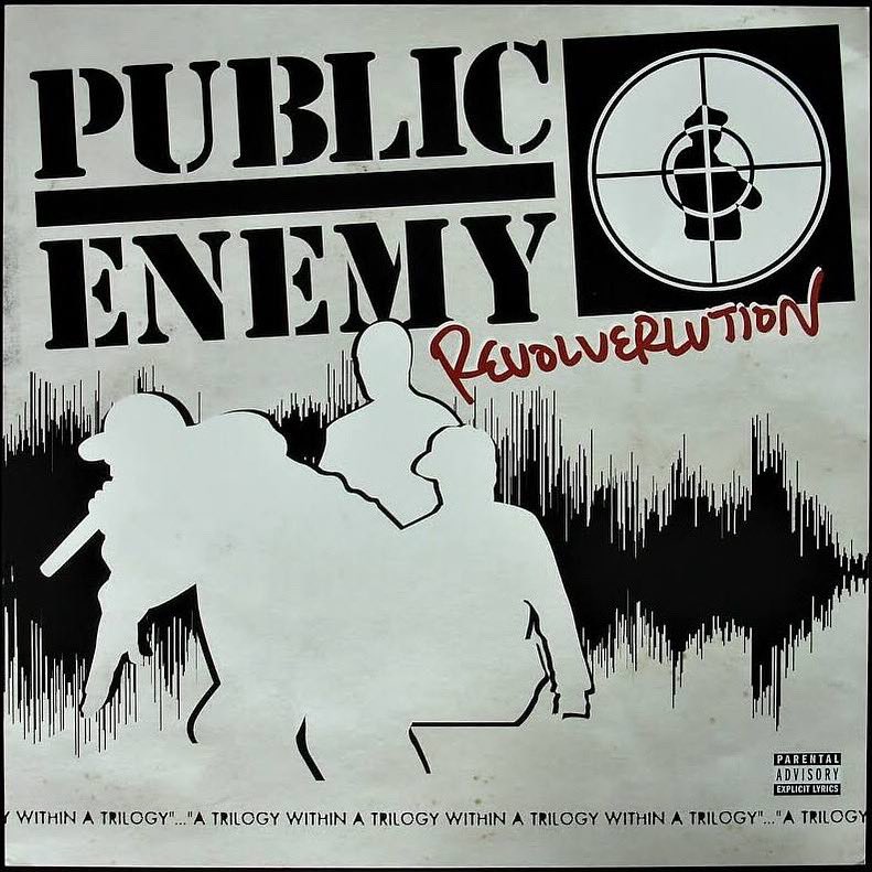 PublicEnemyFTP's tweet photo. 𝟸0 𝚈𝙴𝙰𝚁𝚂 𝙰𝙶𝙾, 𝚃𝙾𝙳𝙰𝚈! #Revolverlution
#PublicEnemy https://t.co/dWM9kzs9GC