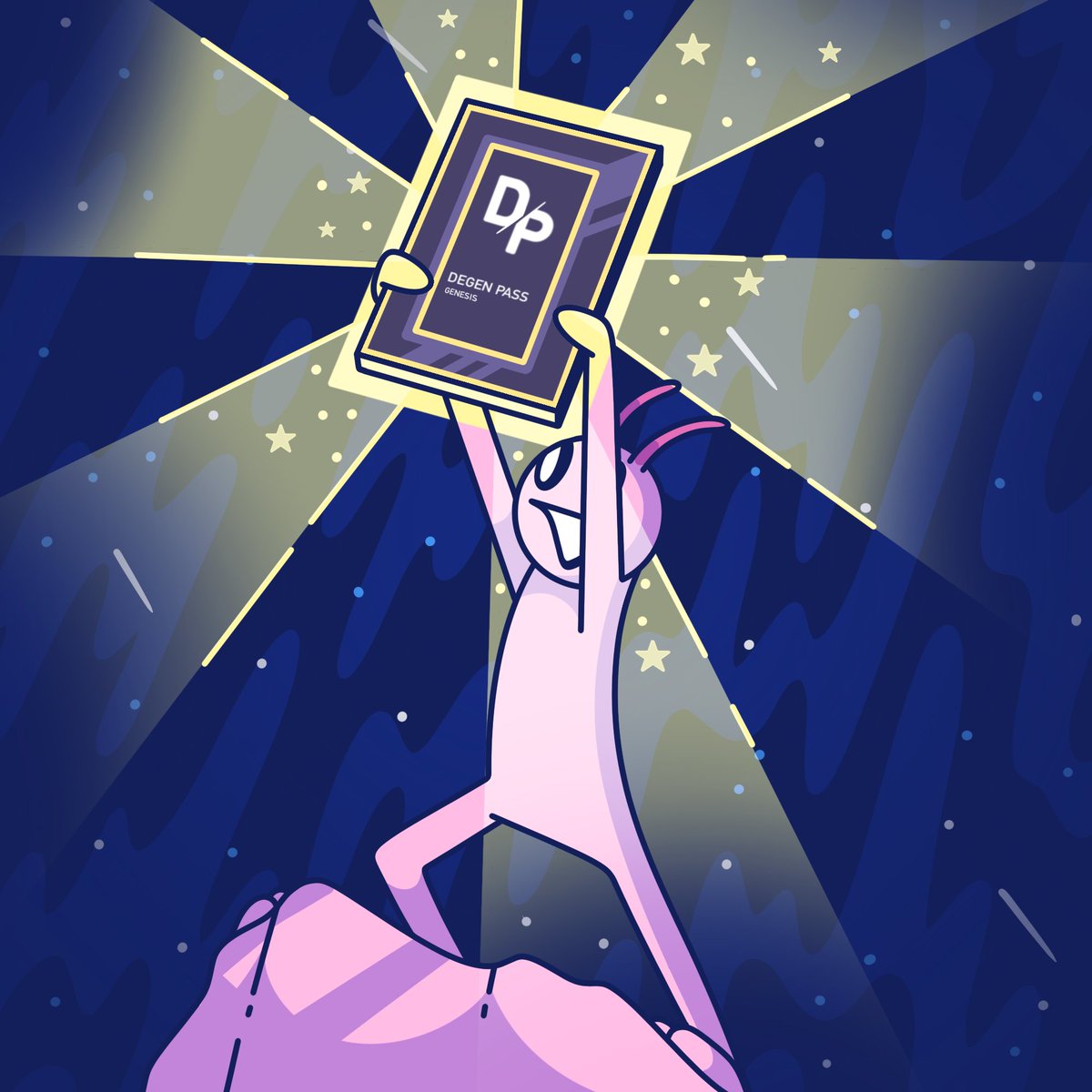 🛸 Yagiverse x DegenPass ⬛️

We are proud to announce that we are going into a long-term partnership with our friends over at <a href="/DegenPasss/">Degen Pass</a> , one of the most notable Alpha groups within the space. 

🧵