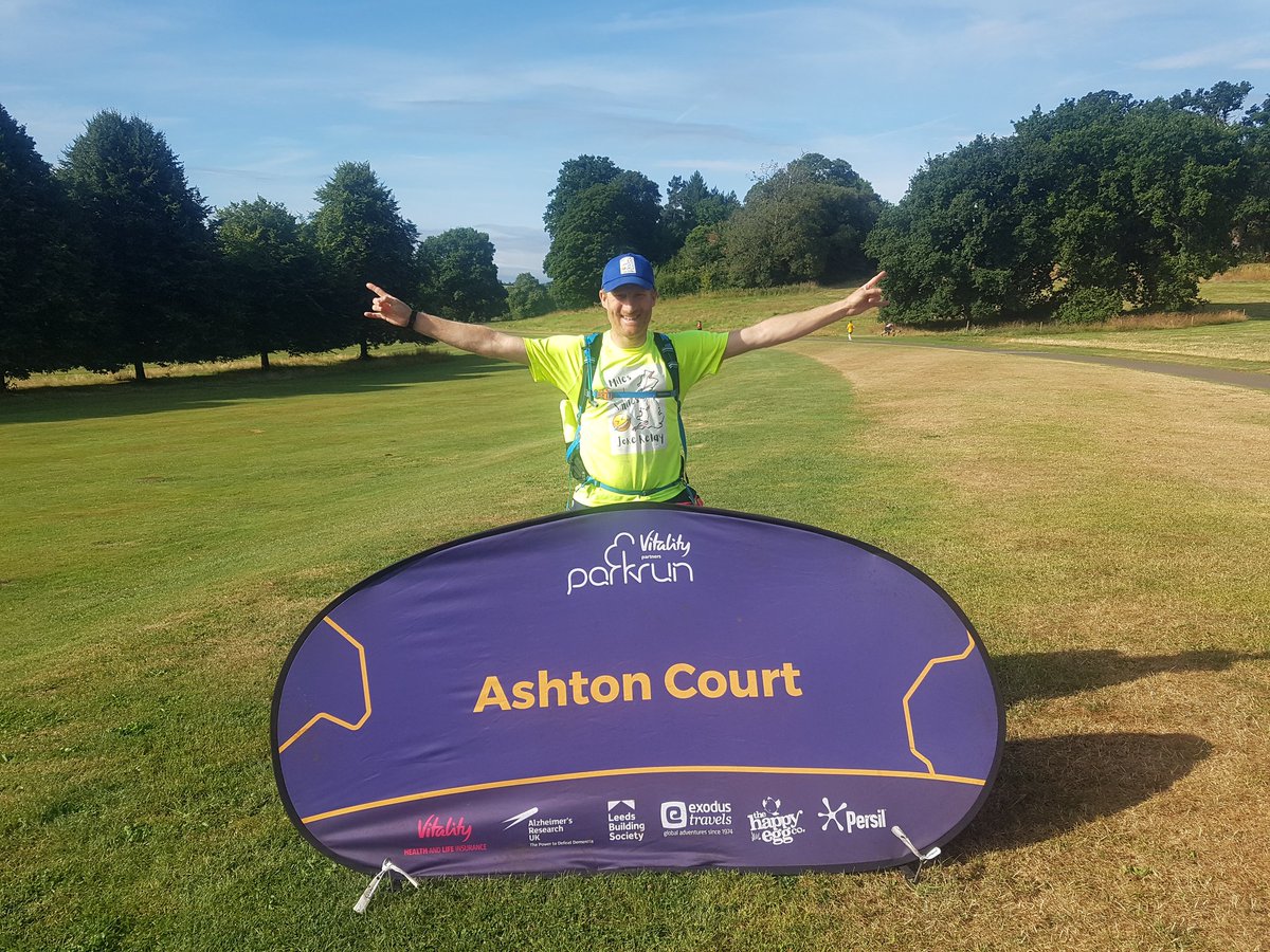 I've just completed the #ashtoncourtparkrun. Massive thank you to Alice and the team of volunteers whole make this Amazon event happen. Big thanks to Hugo for his joke which will be added to the chain of jokes running up the country in the #MilesofSmiles #jokerelay.

#parkrun