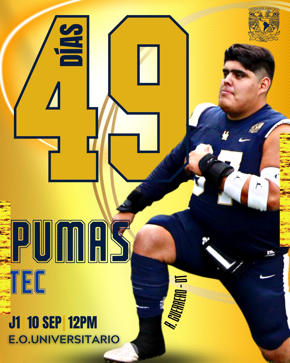 #PumasLaVida #SoyDeporteUNAM <a href="/Yarda50_CU/">Yarda 50 Oficial</a> <a href="/PumasDorados/">Pumas Dorados UNAM</a> <a href="/RockCervezaPuma/">ROCK CERVEZA Y PUMAS</a>