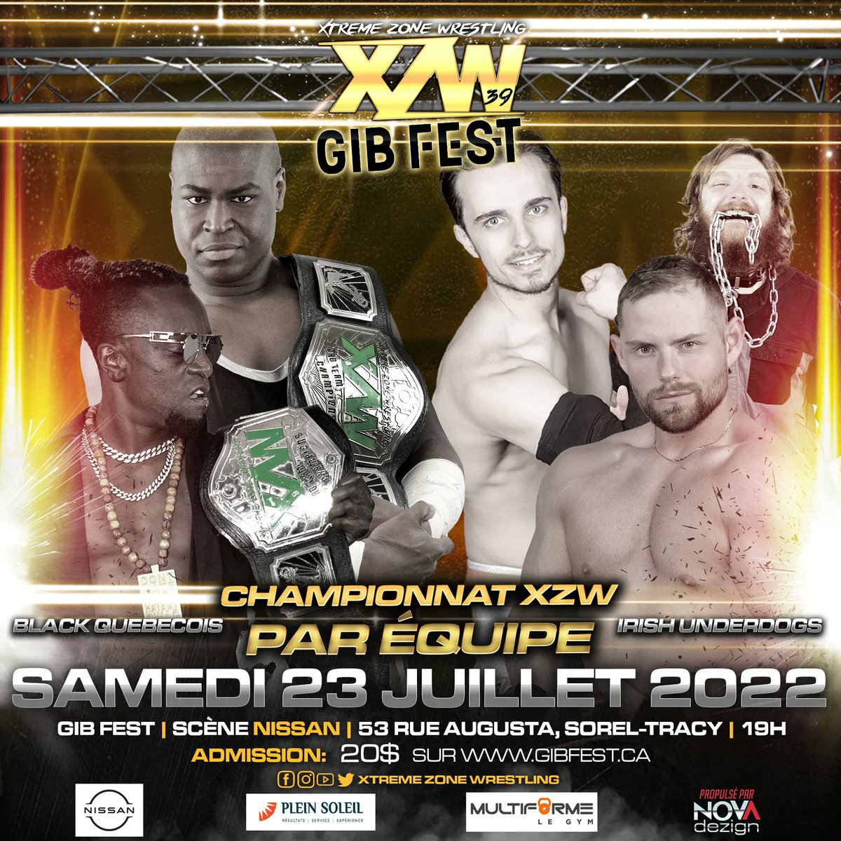 XZW - Xtreme Zone Wrestling (@xzwwrestling) on Twitter photo 