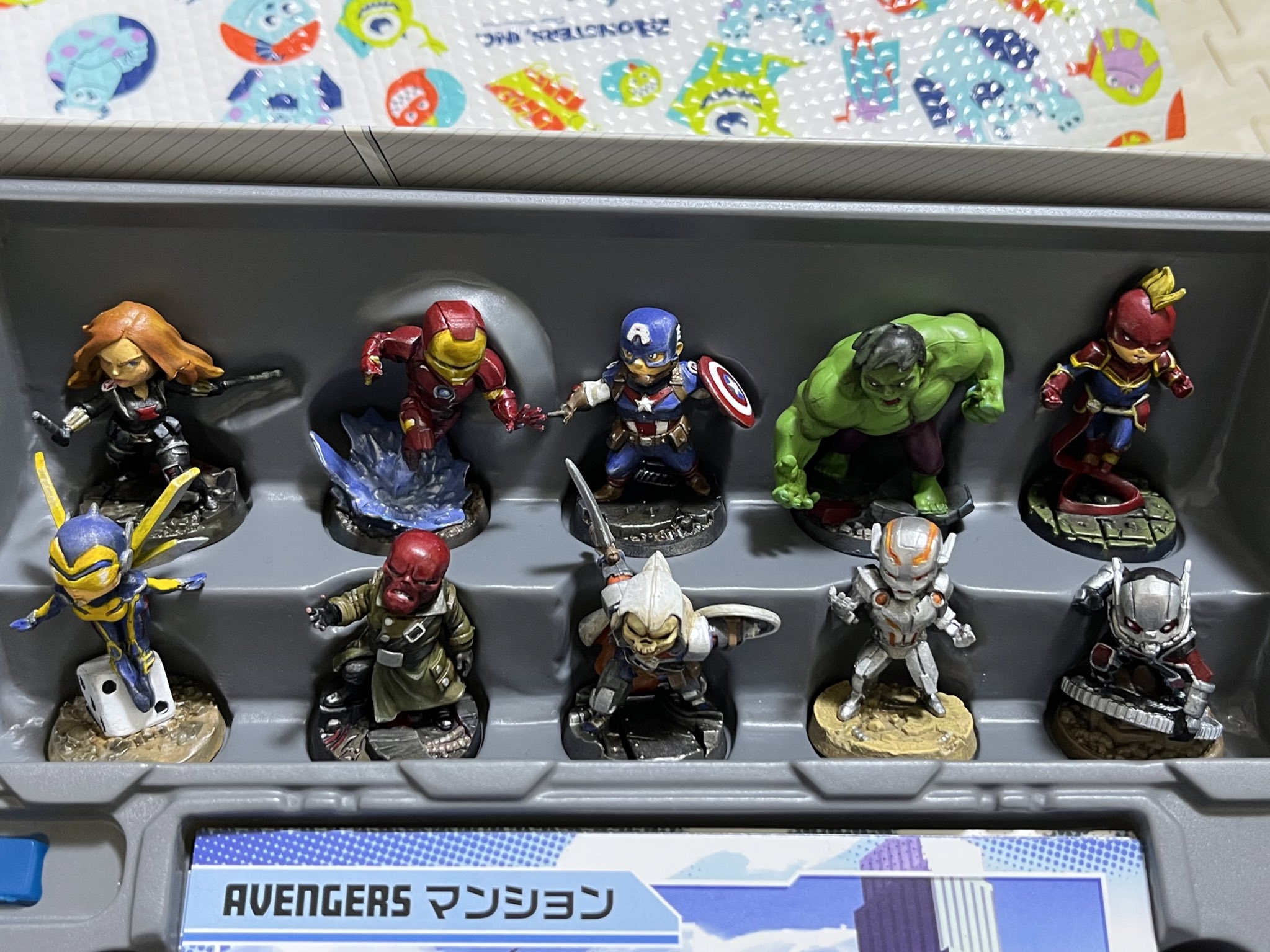 マーベルユナイテッド ボードゲーム ミニチュアフルペイント