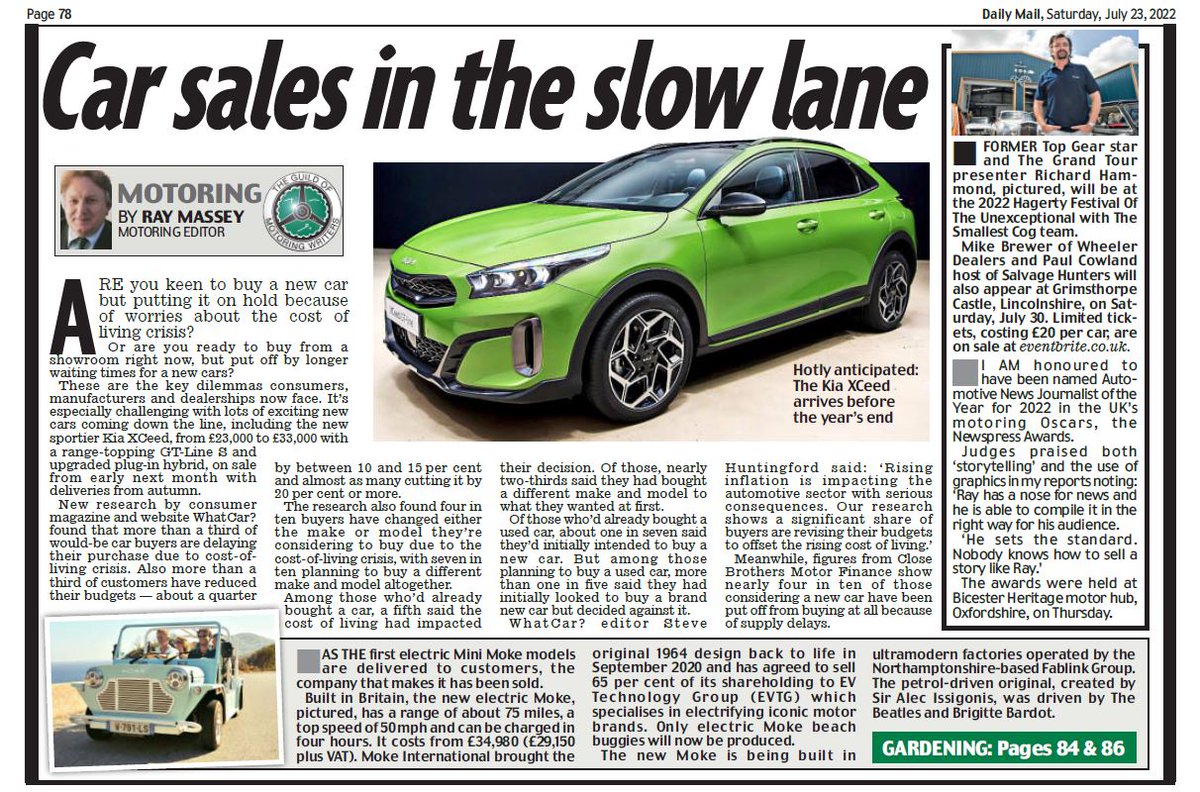 As new #Moke goes all-electric, UK company that makes it is sold to #EV firm. Read me <a href="/DailyMailUK/">Mail+</a> <a href="/MailOnline/">Mail Online</a> <a href="/The_New_Moke/">Moke International</a> <a href="/EVTGroup/">EV Technology Group</a> #beachbuggy #lifestle #electric <a href="/SixofOne_No6/">Six of One: The Prisoner Appreciation Society</a> #ThePrisoner <a href="/InfluenceComms/">Influence Associates</a> <a href="/Nick_TheSun/">Nick Francis</a> <a href="/BenLewis25/">Ben Lewis</a>
lnkd.in/eYVZ4CK8 via @ThisIsMoney