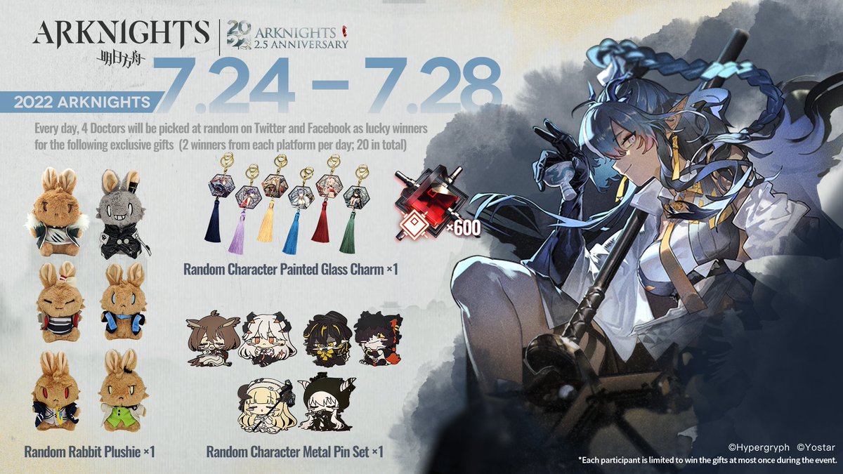 jh(en) on Twitter "ArknightsCelebration Arknights I hope I don’t die