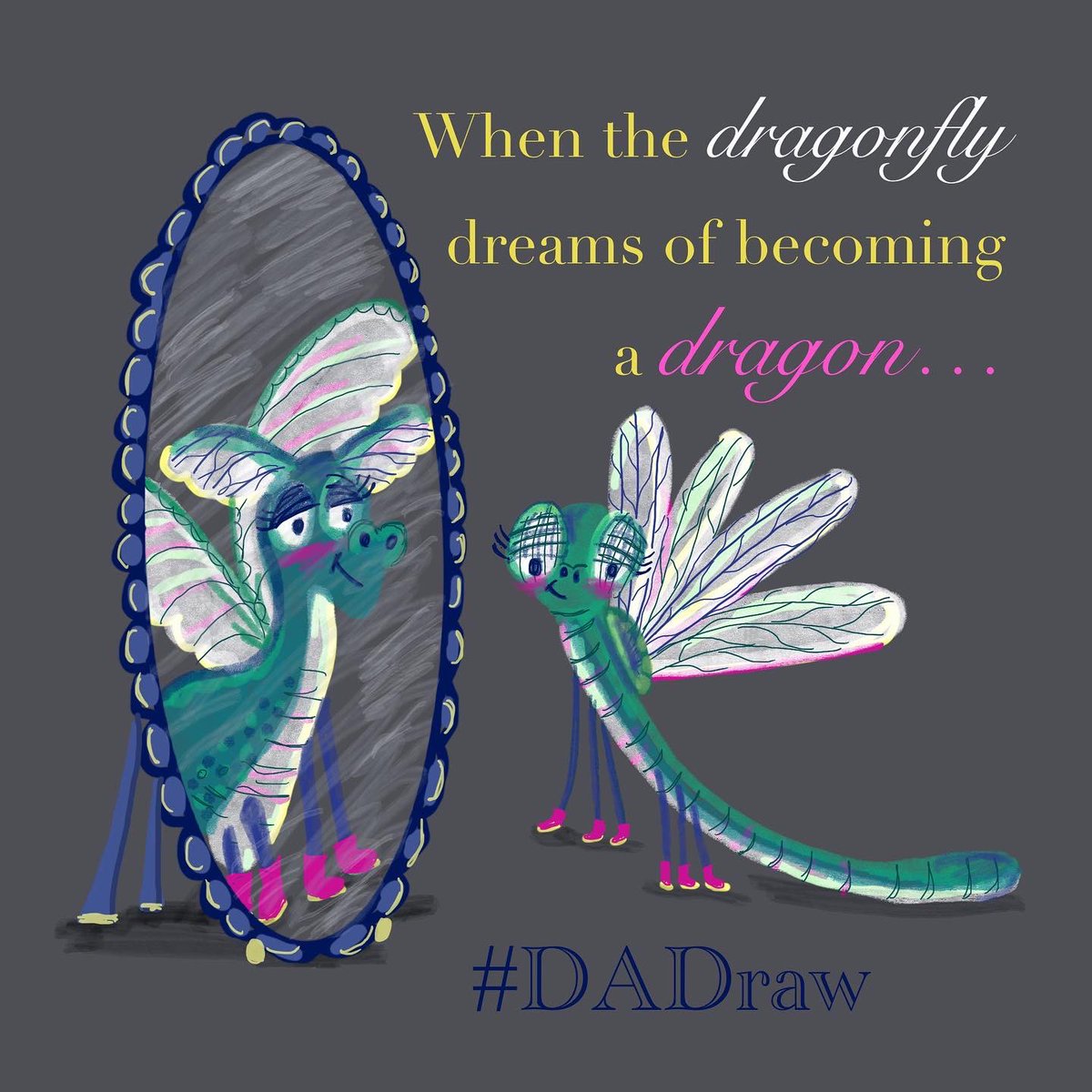 BecTonksArt's tweet photo. A Bug’s Life #DADraw
The July prompt @DA_Agency
Timelapse reel to follow 😁
🐉🪰
#newstory #bugslife #abugslife #illustrationchallenge @procreate #dragonflyillustration #dragonillustration #picturebookillustration #goodshippicturebooks #kidkitart https://t.co/kp0PQ5nzck