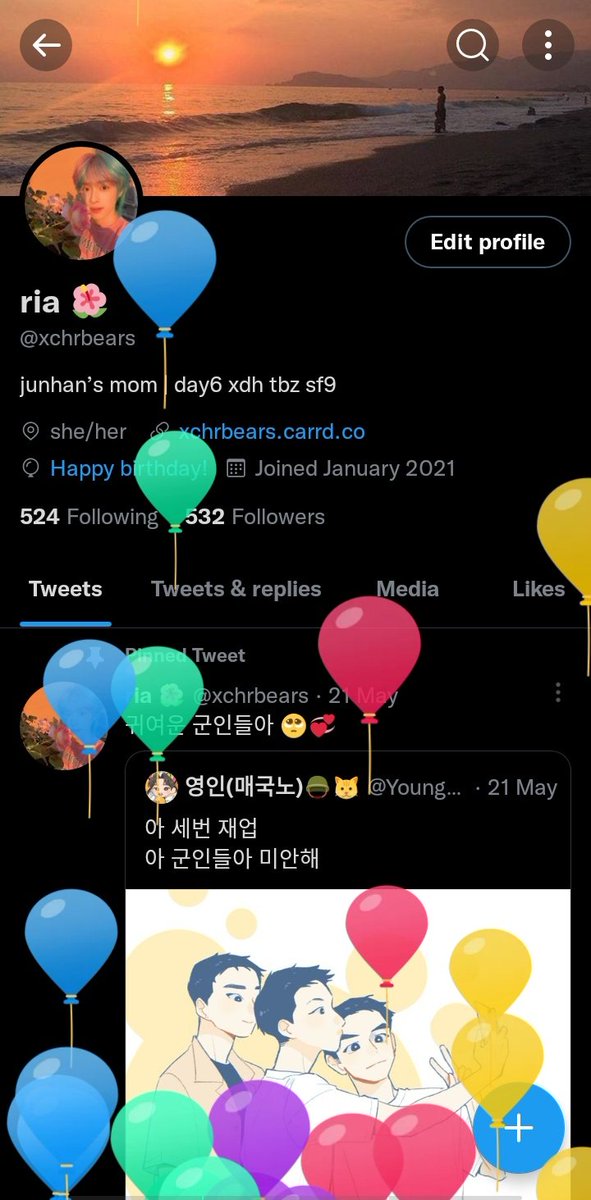 i got balloons 🥳
