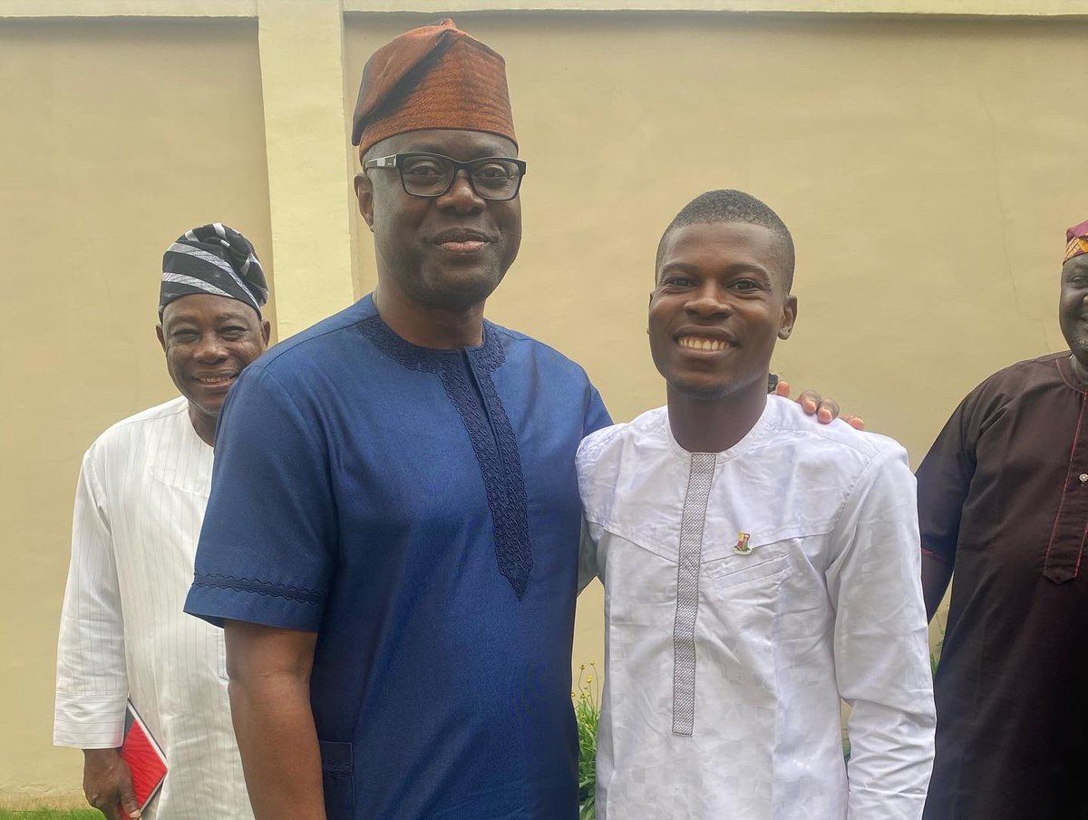 theanuadeboye's tweet photo. Today, I joined the leadership of Staff Unions of LAUTECH (ASUU, NAAT, NASU, SSANU) in a reconciliation meeting with the Executive Governor of Oyo State, H.E Engr. Seyi Makinde on the issue of the national strike affecting LAUTECH. https://t.co/F8mtBMETZE