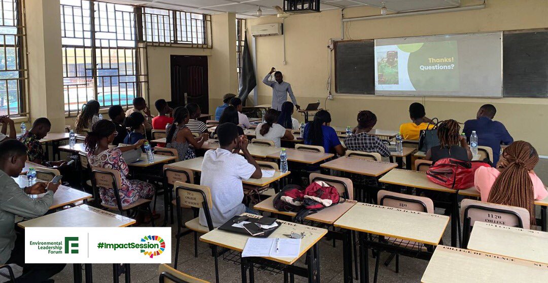 elf_ghana's tweet photo. According to John Maxwell’s third irrefutable law of #leadership, the law of Process, "leadership develops daily, not in a day." At ELF, we believe Him. Today, our Environmental Leaders took advantage of the law of process by attending the first #ImpactSession.
[1/4] https://t.co/vinbfRStyn
