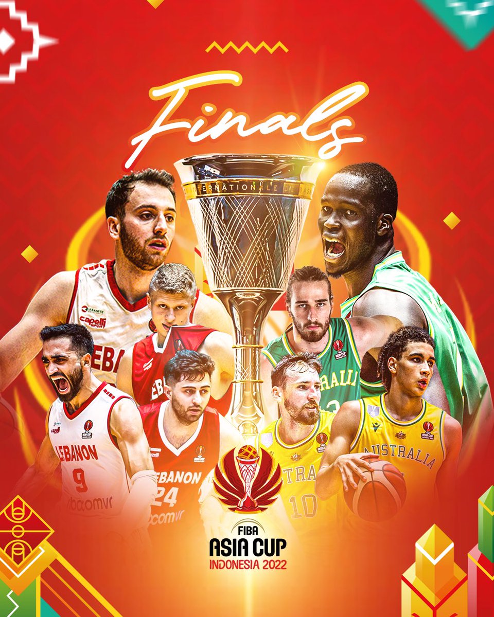 Only the best of the best remain!

Can Australia 🇦🇺 take home their second straight #FIBAAsiaCup trophy, or will Lebanon 🇱🇧 pull off an upset for the ages to complete a dream run in Jakarta?

Check out our preview here! ➡️ bit.ly/3cEI1OM