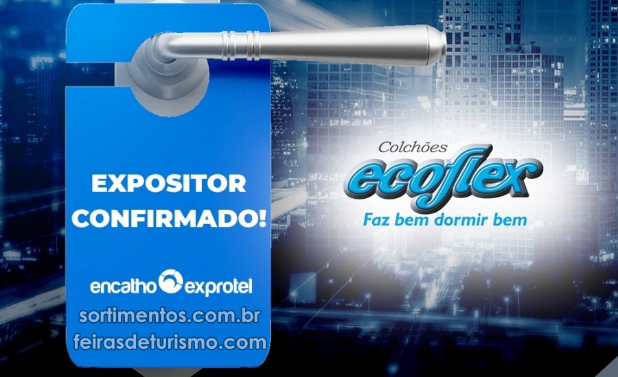 Encatho & Exprotel 2022 : Ecoflex Colchões mostra linha de produtos exclusivos para rede hoteleira
sortimentos.com.br/expositor-enca…

#EcoflexColchões #ColchõesEcoflex #Colchões
#Encatho #Exprotel #EncathoExprotel #ABIHSC #Hoteleiros #ABIHSC #IndústradeHotéis #Hotelaria #SetorHoteleiro