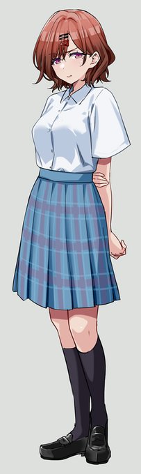 「higuchi madoka pleated skirt」Fan Art(Latest)