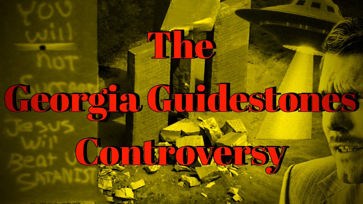 New video is up on my #YouTube channel Strange In Maine!
#georgiaguidestones #mysteries
#ConspiracyTheories

youtu.be/lb1zmn-bK0U