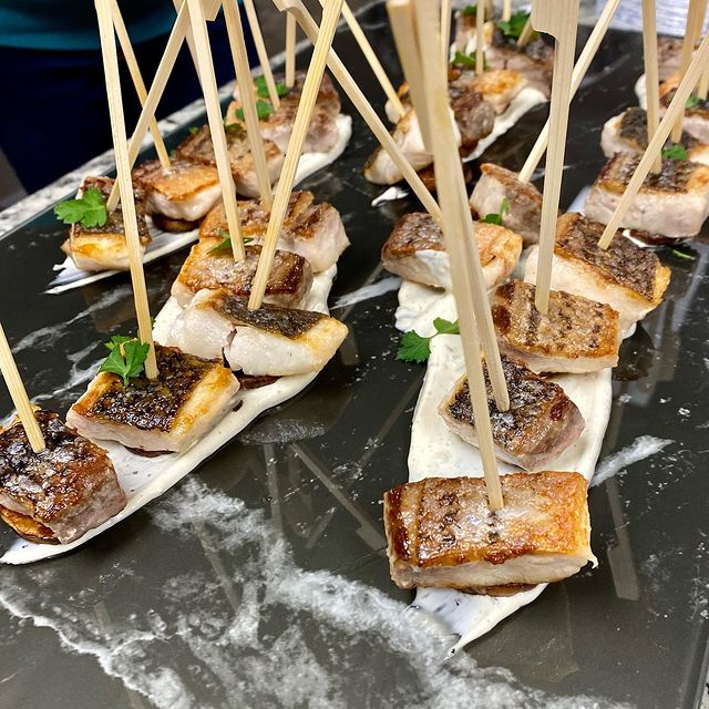 #PacificoBass samples from our friends at <a href="/jjseafood/">JJ McDonnell</a>.