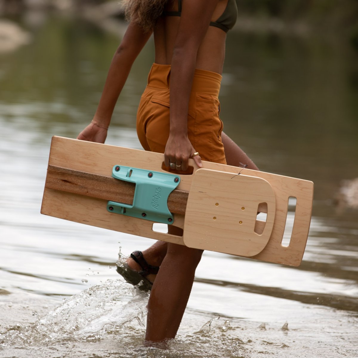Wherever you go, follow the water. (And bring something to sit on.)
