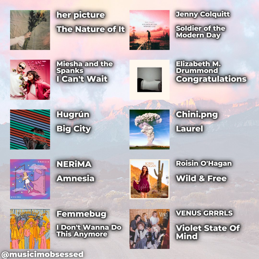 MIOW (Music I'm Obsessed With) (@musicimobsessed) on Twitter photo Happy Saturday! Here's another 30 Songs You Should Hear with <a href="/alesluv/">ales 🖤</a> <a href="/DiViNiUMMUSiC/">DiViNiUM</a> <a href="/imtheartistt/">issa 🍉</a> <a href="/withsunmusic/">With Sun</a> <a href="/Goldievargas_/">Goldie</a> <a href="/TheShelleyBlack/">Shelley Black</a> @liotiamusic <a href="/nicolesimone/">Nicole Simone</a> <a href="/HayleyLynnMusic/">Hayley Lynn</a> <a href="/LaBirdseye/">Laryssa Birdseye</a> <a href="/KeiraMoran/">Keira Moran</a> <a href="/imSHEARS/">SHEARS</a> <a href="/MayhemOfficial/">Madame Mayhem</a> <a href="/jennifervanilla/">Jennifer Vanilla</a> <a href="/alissimon/">alissimon</a>... Happy Saturday! Here's another 30 Songs You Should Hear with <a href="/alesluv/">ales 🖤</a> <a href="/DiViNiUMMUSiC/">DiViNiUM</a> <a href="/imtheartistt/">issa 🍉</a> <a href="/withsunmusic/">With Sun</a> <a href="/Goldievargas_/">Goldie</a> <a href="/TheShelleyBlack/">Shelley Black</a> @liotiamusic <a href="/nicolesimone/">Nicole Simone</a> <a href="/HayleyLynnMusic/">Hayley Lynn</a> <a href="/LaBirdseye/">Laryssa Birdseye</a> <a href="/KeiraMoran/">Keira Moran</a> <a href="/imSHEARS/">SHEARS</a> <a href="/MayhemOfficial/">Madame Mayhem</a> <a href="/jennifervanilla/">Jennifer Vanilla</a> <a href="/alissimon/">alissimon</a>...