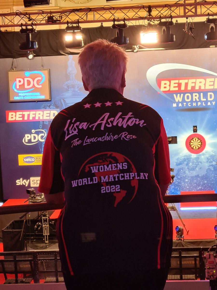 Press all done for The Women's World Matchplay. Looking forward to it