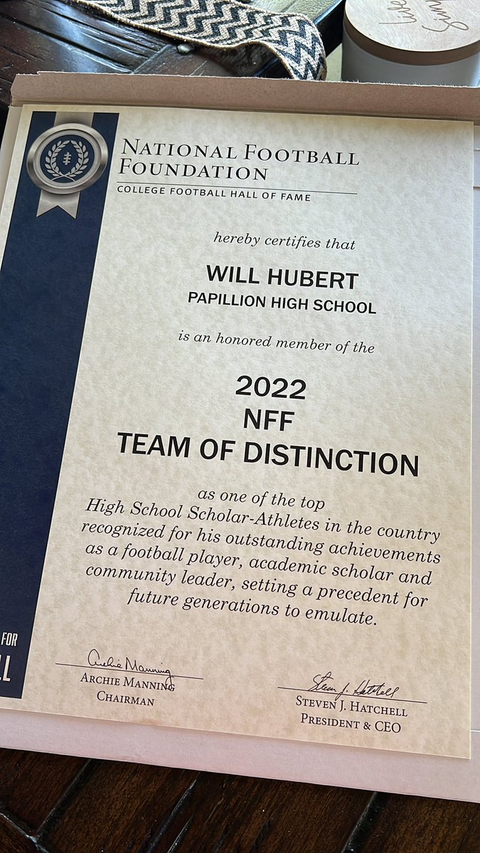 Pretty cool 😎 <a href="/willhubert_/">Will Hubert</a> @PLVfootball  
#WeArePLV