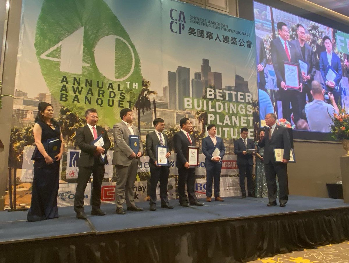 LACAssessor's tweet image. Congratulations to the Chinese American Construction Professionals (CACP) on their 40th anniversary! For the past 40 years, CACP has represented contractors, designers and engineers with chapters in California, Nevada, Illinois &amp;amp; Texas. It was a pleasure to join them yesterday!