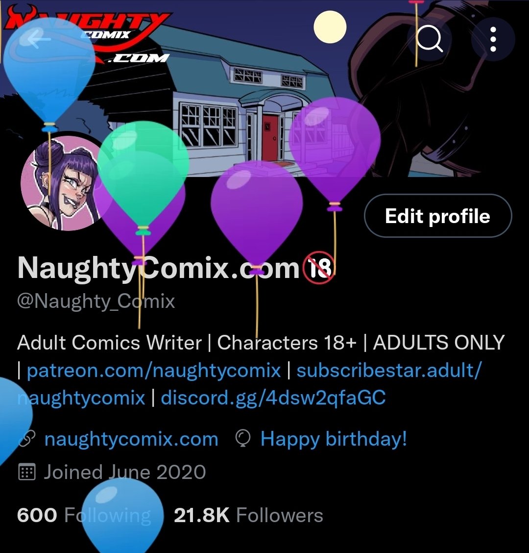 NaughtyComix.com🔞 on Twitter: "🥳 On this day, a naughty motherfucker