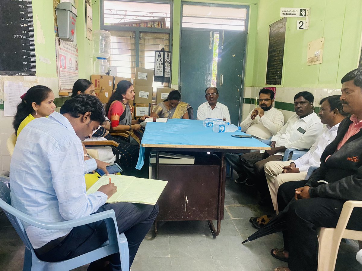 CMR_INC's tweet photo. Participated in meeting conducted in #primaryhealthCentre kondapak along with #MPP Suguna Durgaiah #MRO garu #MPDO garu #MPTCs #LocalLeadars #Doctors #panchayatsecretary and staff discussed on major Issues related to hospitals maintenance for upcoming 6 months.
#healthiswealth https://t.co/Rae0nsj0Nz
