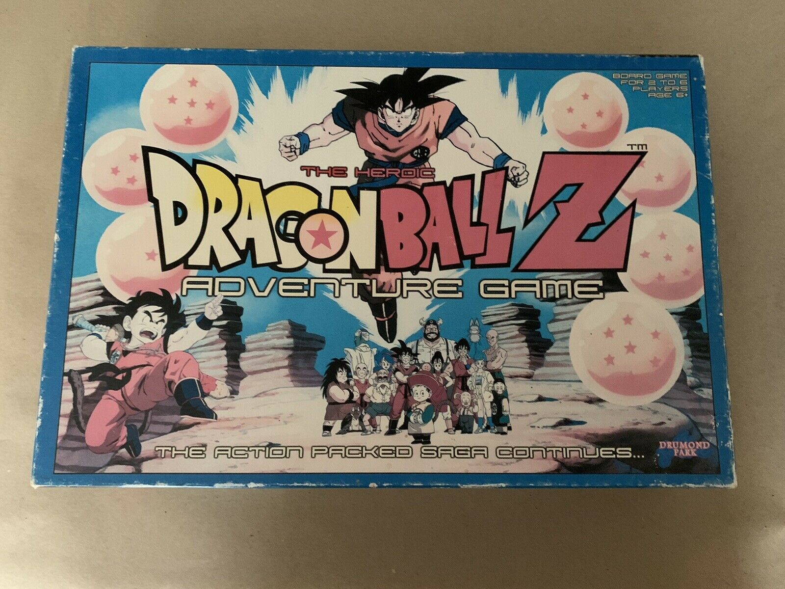 The Heroic Dragon Ball Z Adventure Game, Board Game