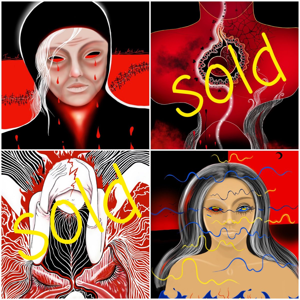 AnnaLiss111's tweet photo. 14 of the 28 parts are still available on 
@opensea
 
 🖤 🤍
 https://t.co/Pg6ryw04nf

#nft #nfts #NFTCommunity #nftcollector #art #artist https://t.co/OgXYncuIHu