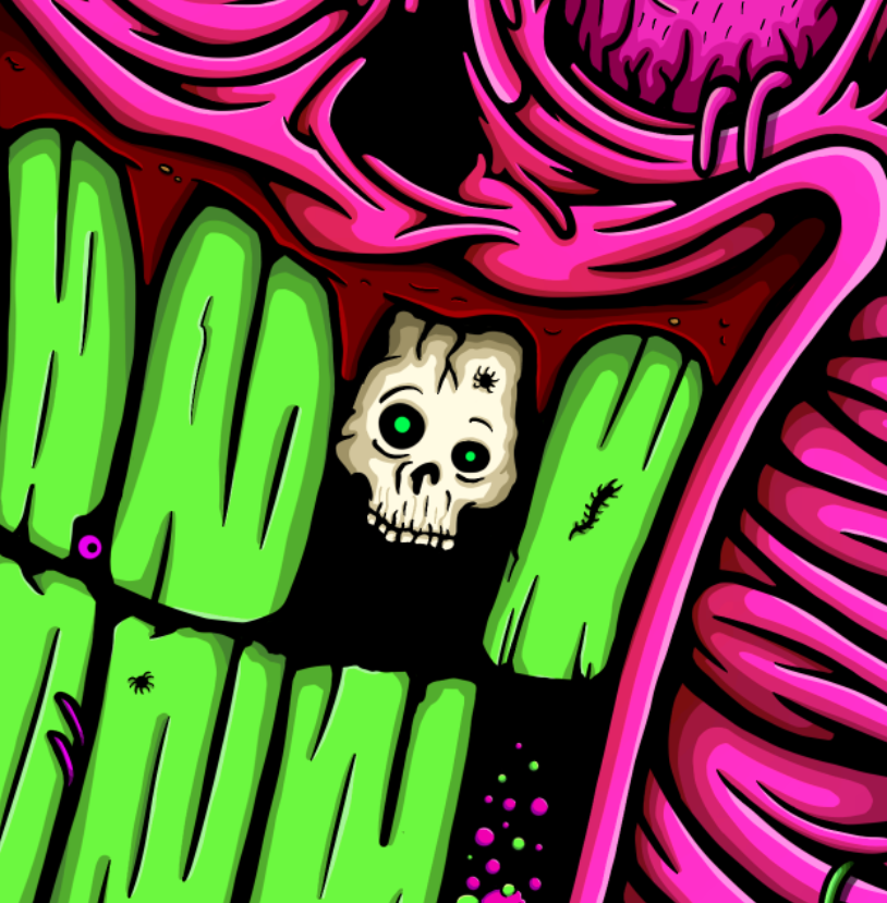 PsychonautzNFT's tweet photo. Top Skull Tooth 3
Cling #Creaturez #Psychoz
#nftcommunity #nftart #psychedelicart https://t.co/utkuR9XIiv