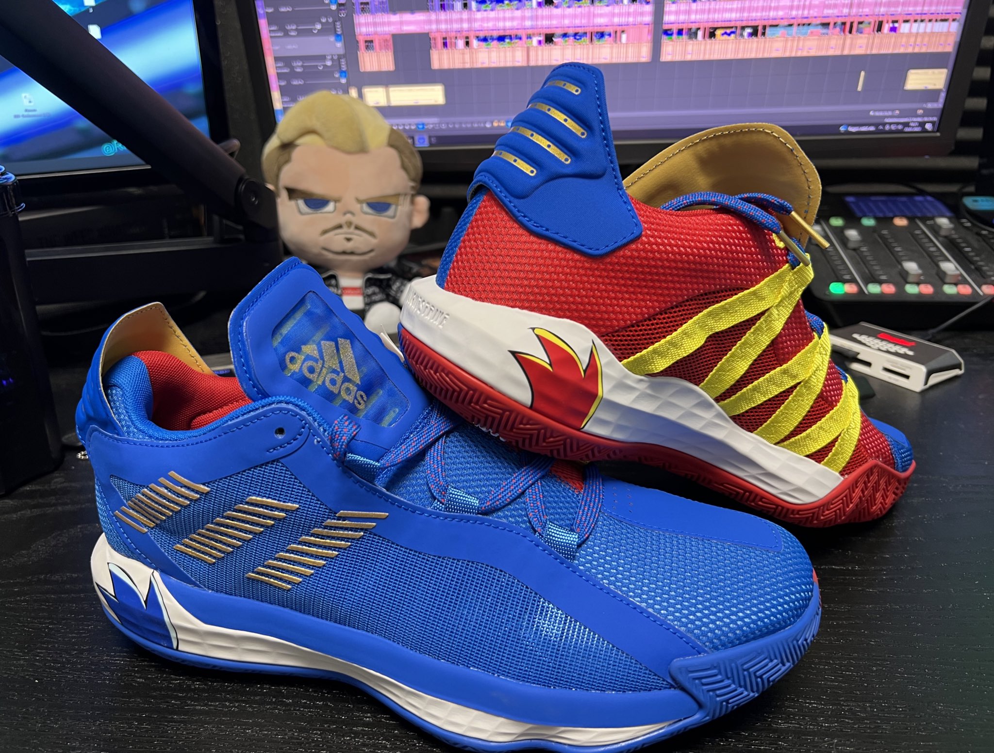 在庫処分・数量限定 adidas Dame Sonic the Hedgehog - -