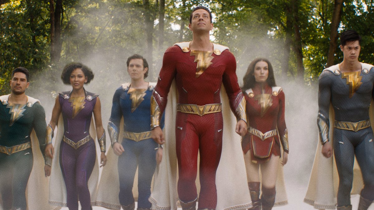 Green screen looks god awful: Twitter divided over new Shazam! Fury of the  Gods trailer