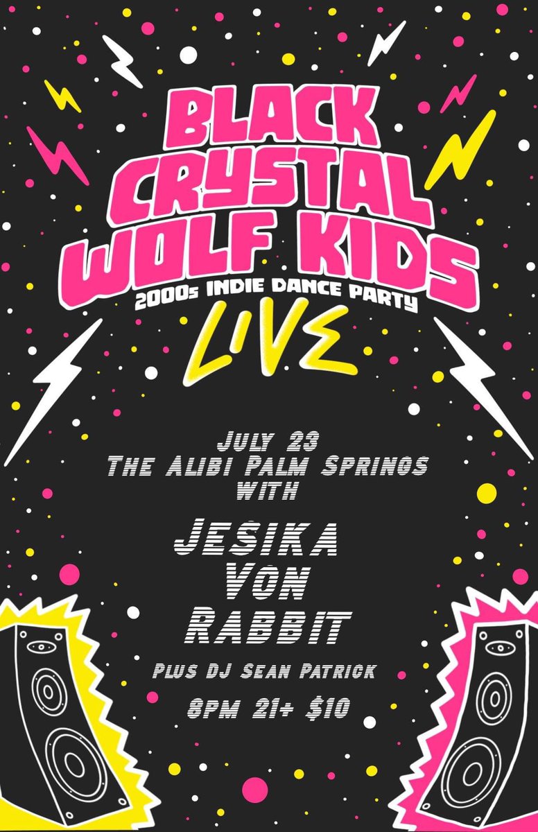 Tonight <a href="/AlibiPalm/">AlibiPalmSprings</a> with <a href="/JesikavonRabbit/">Jesika von Rabbit</a> and <a href="/TheDapperDJ/">The Dapper DJ</a>