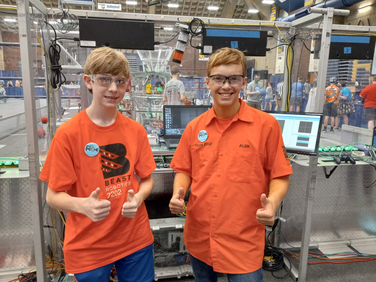 This rookie operator and veteran driver brought us our big win in Match 19...with 4 Ranking Points and the new High Score at <a href="/RockRiverOC/">R2OC</a>! Yay! 👍👍👍👍