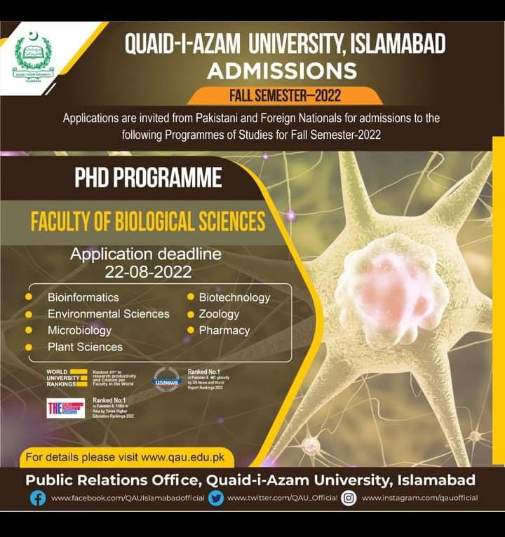 AbdullahMKahn's tweet photo. 02 funded PhD positions (Env. Sc.) in my group. Plz contact for details. https://t.co/KGCoKWPhMz