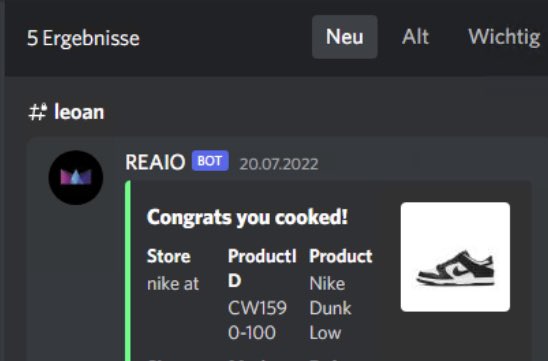 Last Weeks Success! Biggest S/O to @Re_xenics @RE_AIO @EscapeNotify @HypeNotify_ @FlamingoProxies @RHessAProxies @LazyMails @WTB_22 @ToxicServerss