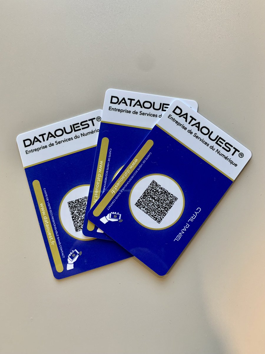 cyrpan's tweet photo. @EstelleHenrion L’entreprise Alios à Saint-Lô dans la Manche. Nous avons créé et réalisé nos cartes de visite avec du NFC et un QR code chez eux. https://t.co/xN02oSI8eV