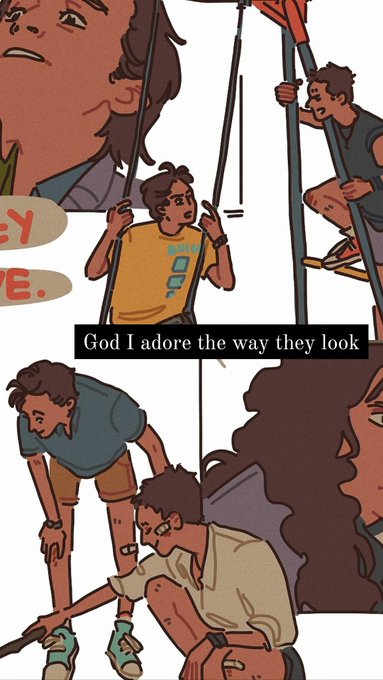 Every time I draw kids they look so soft and fun and like straight out of some childrens book and I chew on concrete over not being able to actually illustrate for living 